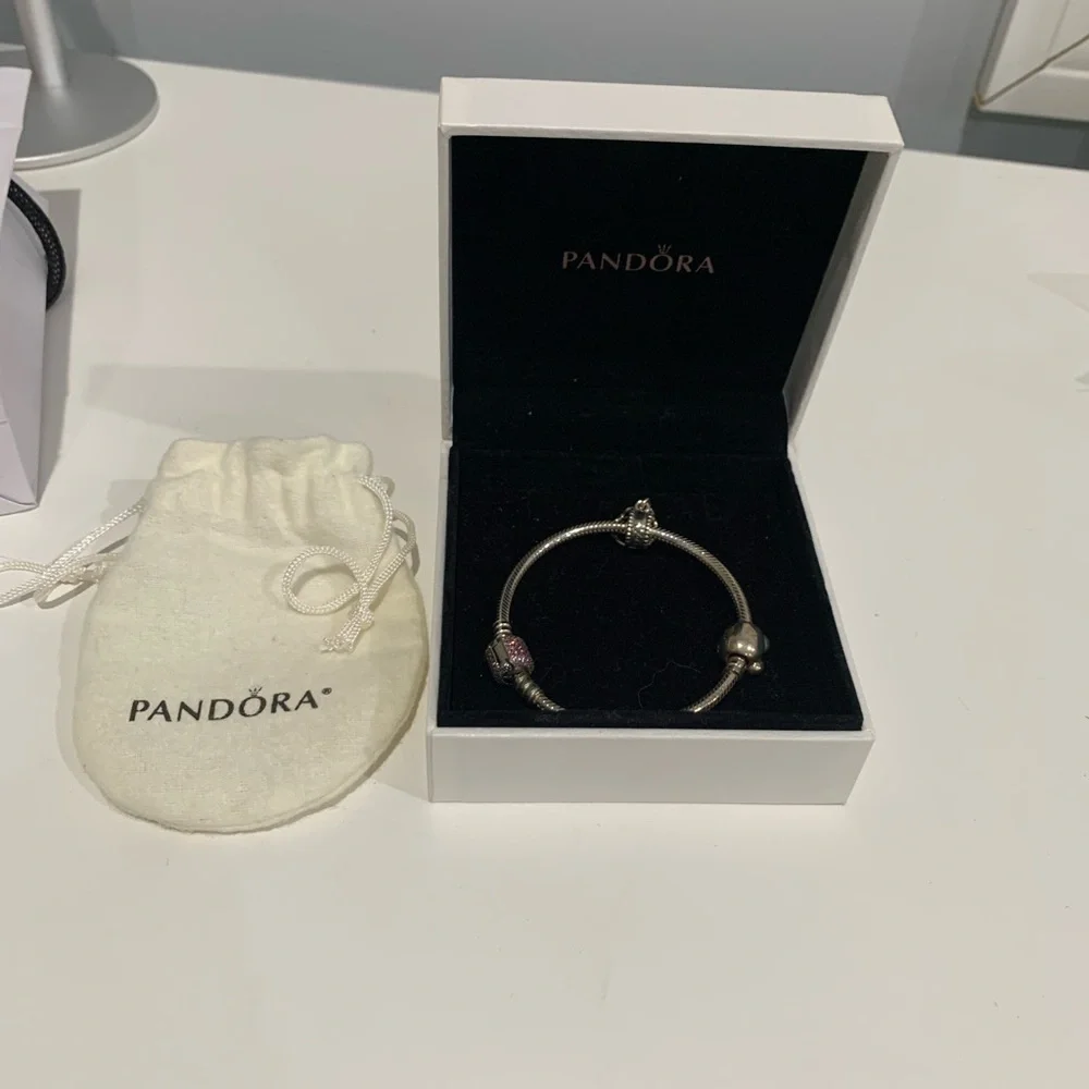 Authentic Pandora Bracelet with Charms